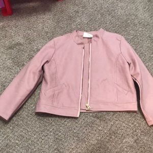 Imitation leather jacket, very cute and light